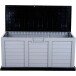 Kissenbox >Jumbo XXL< in silber, schwarz, Kunststoff - 61x69x140cm (BxHxT)