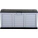 Kissenbox >Jumbo XXL< in silber, schwarz, Kunststoff - 61x69x140cm (BxHxT)
