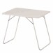 Campingtisch >Camping< in weiß, Stahl pulverbeschichtet - 80x63x60cm (BxHxT)