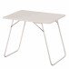 Campingtisch >Camping< in weiß, Stahl pulverbeschichtet - 80x63x60cm (BxHxT)