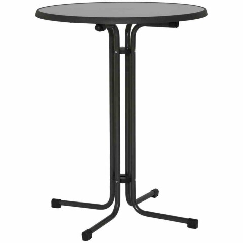 Stehtisch >MFG Stehtische< in grau, Stahl pulverbeschichtet - 85x110x85 (BxHxT)