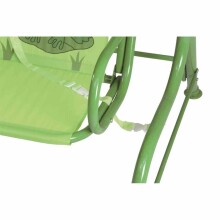 Hollywoodschaukel >Froggy< (für Kinder) in grün - 75x118x115 (BxHxT)