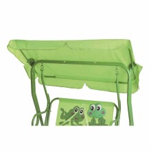 Hollywoodschaukel >Froggy< (für Kinder) in grün - 75x118x115 (BxHxT)