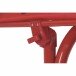 Hollywoodschaukel >Marie< in rot, gelb - 75x118x115 (BxHxT)