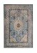 Teppich >11/001-42< in beige/mint, Polyester - 150x100cm (LxB)