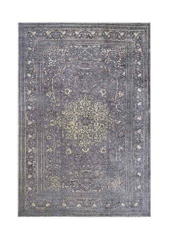 Teppich >11/002-14< in anthrazit, polyester - 230x160cm (LxB)