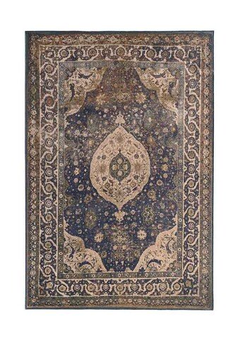 Teppich >11/002-39< in gold, Polyester - 230x160cm (LxB)