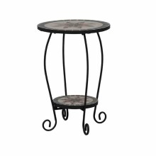 Blumentisch >Stella< in matt schwarz - 40x60x40...