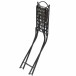 Klappstuhl >Stella< in matt schwarz - 49,5x89,5x39 (BxHxT)