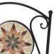 Klappstuhl >Stella< in matt schwarz - 49,5x89,5x39 (BxHxT)