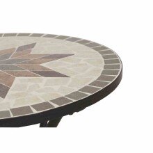 Gartentisch >Stella< in matt schwarz - 60x69,5x60 (BxHxT)