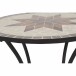 Gartentisch >Stella< in matt schwarz - 60x69,5x60 (BxHxT)