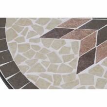 Gartentisch >Stella< in matt schwarz - 35,5x69,5x70 (BxHxT)