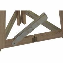 Stehtisch >Kiefernholz< in natur, Kiefernholz - 78x111x78cm (BxHxT)