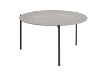 Couchtisch >2164-20< in Grau, Gestell Metall -...