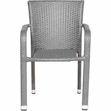 Gartensessel >Minas< in schwarz, titan - 60x83x56...