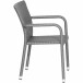 Gartensessel >Minas< in schwarz, titan - 60x83x56 (BxHxT)