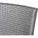 Gartensessel >Minas< in schwarz, titan - 60x83x56 (BxHxT)