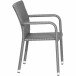 Gartensessel >Minas< in schwarz, titan - 60x83x56 (BxHxT)
