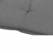Bankauflage >Panama< in grau, 50% Baumwolle0 45% Polyester - 140x8x48cm (BxHxT)