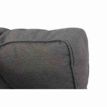 Sitzkissen >Panama< in grau, 50% Baumwolle, 45% Polyester - 47x6x47cm (BxHxT)