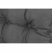 Sitzkissen >Panama< in grau, 50% Baumwolle, 45% Polyester - 47x6x47cm (BxHxT)