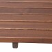 Gartentisch >Tessin< in dunkel lasiert, Kiefernholz - 150x74x73cm (BxHxT)