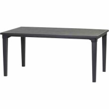 Gartentisch >Futura< in graphit, Kunststoff -...