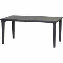 Gartentisch >Futura< in graphit, Kunststoff -...
