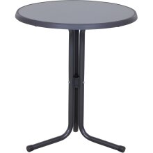 Gartentisch >Bistro< in anthrazit, punti - 60x71x60 (BxHxT)