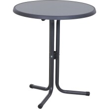 Gartentisch >Bistro< in anthrazit, punti - 60x71x60 (BxHxT)