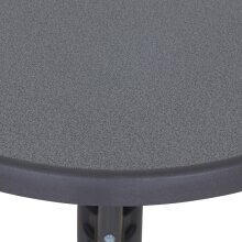 Gartentisch >Bistro< in anthrazit, punti - 60x71x60 (BxHxT)