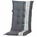 Sitzauflage >Madison Garden< in grau - 123x8x50 (BxHxT)