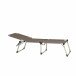Gartenliege >Alu-XXL< in silber, taupe - 209x86x69 (BxHxT)