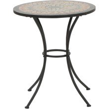 Gartentisch >Prato< in matt schwarz - 60x69,5x60...