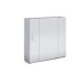 Schuhkommode >Tango< in weiss hochglanz - 116x115x35cm (BxHxT)