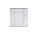 Schuhkommode >Tango< in weiss hochglanz - 116x115x35cm (BxHxT)