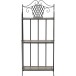 Regal >Prato< in matt schwarz, mehrfarbig - 29x142x62 (BxHxT)