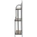 Regal >Prato< in matt schwarz, mehrfarbig - 29x142x62 (BxHxT)