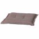 Hockerauflage >Panama< in taupe, 50% Baumwolle, 45% Polyester - 50x8x50 (BxHxT)