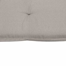 Bankauflage >Panama< in taupe, 50% Baumwolle, 45% Polyester - 110x8x48cm (BxHxT)