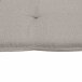 Bankauflage >Panama< in taupe, 50% Baumwolle, 45% Polyester - 110x8x48cm (BxHxT)