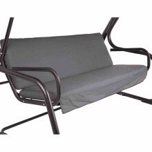 Hollywoodschaukel >Parma< in anthrazit - 209x171x132 (BxHxT)