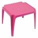 Kindertisch >Tavolo< in pink, Kunststoff - 56x44x52cm (BxHxT)