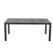 Gartentisch >Silva< in matt anthrazit, washed grey - 180x74x100 (BxHxT)