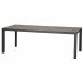 Gartentisch >Silva< in matt anthrazit, washed grey - 220x74x100 (BxHxT)