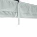 Pavillon >Sky< in anthrazit, Aluminium, Stahl, Polyester - 400x223x300cm (BxHxT)