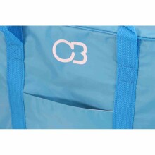 Kühltasche >D71182< in blau, Polyester / PEVA - 40,5x29x18cm (BxHxT)
