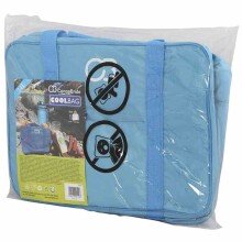 Kühltasche >D71182< in blau, Polyester / PEVA - 40,5x29x18cm (BxHxT)