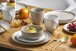 Geschirr-Set >Stockholm< (16-tlg.) in sand und taupe, Steingut - 25cm (D)